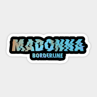 Bordeline Sticker